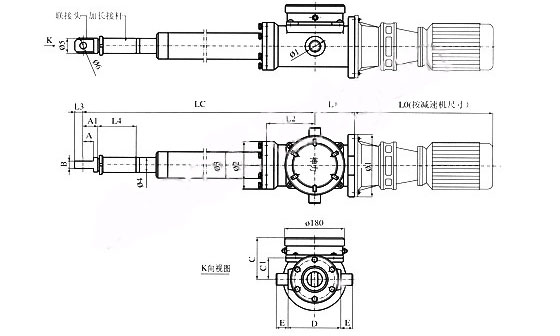 DTXa型電動推桿